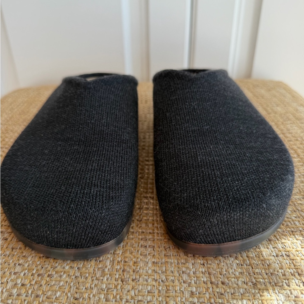 Rothy's Charcoal Knit Mules